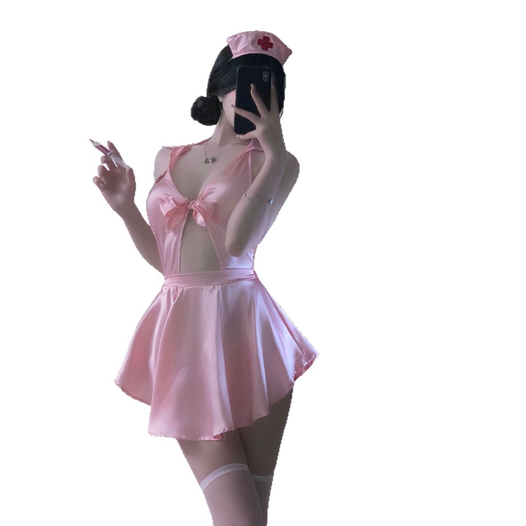 Gợi Cảm Bộ Đồ Ngủ Y Tá Cosplay, Thiết Kế Đồng Phục Cám Dỗ Pure Desire