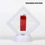 KIKIN 30 Miếng Vòng Cổ Và Bông Tai Hộp Đựng Nắp Trong Suốt Chắc Chắn PU Acrylic Xây Dựng