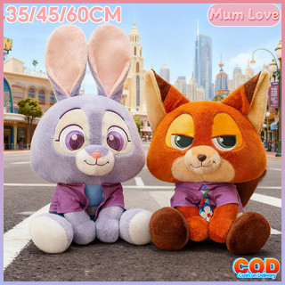 Gấu Bông Búp Bê Cáo & Thỏ Dễ Thương, Mềm Mại Và Thoải Mái, Quà Tặng Sáng Tạo Cho Trẻ Em
