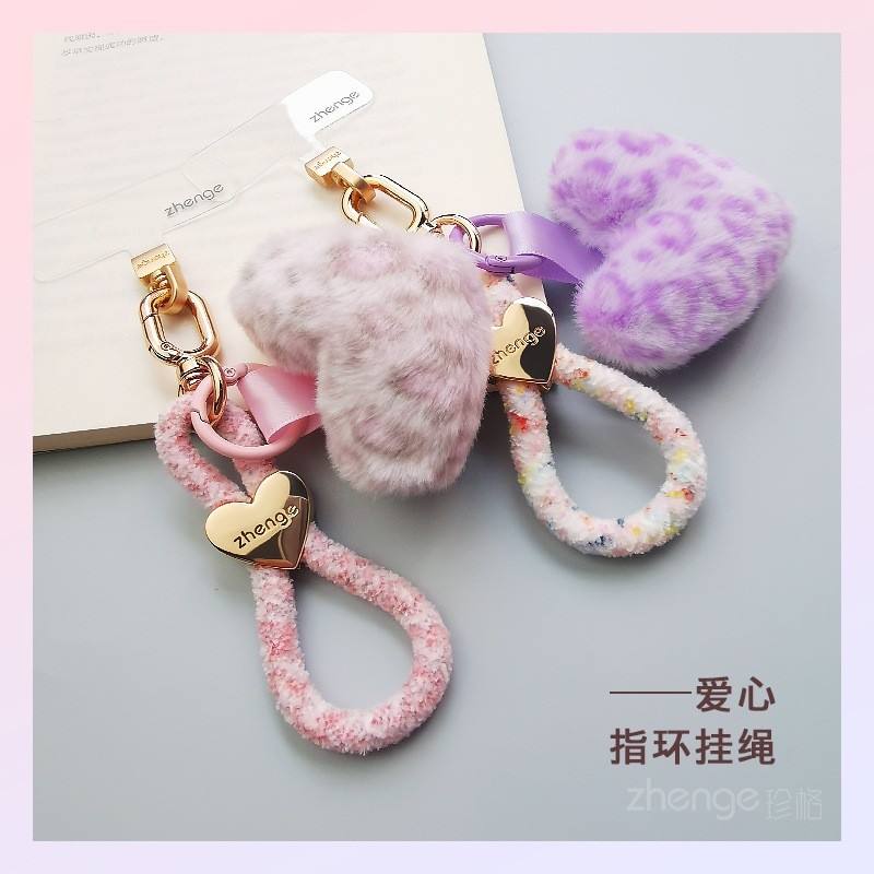 Điện Thoại Di Động Dây Sang Trọng Nhẫn Phong Cách Mới Tình Yêu Mặt Dây Chuyền Nữ Độc Đáo Siêu Đẹp Niche Tinh Tế Cao Cấp Ngoài Trời