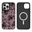 Ốp Điện Thoại Gương Từ Tính Hoa Ren Cho iPhone 17 Pro Max 17 Air 16 Plus 15 14 13 12 11 Vỏ Chống Sốc