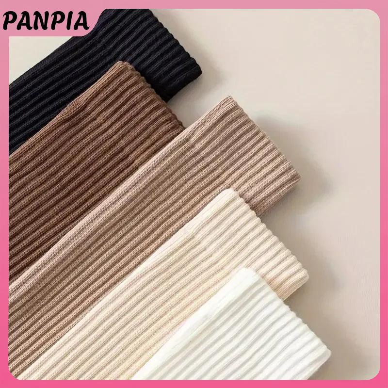 PNPIA - 1 Cặp Nữ Màu Trơn Thu Đông, Thoải Mại và Ấm Áp, Phù Hợp Thời Trang Đại Học