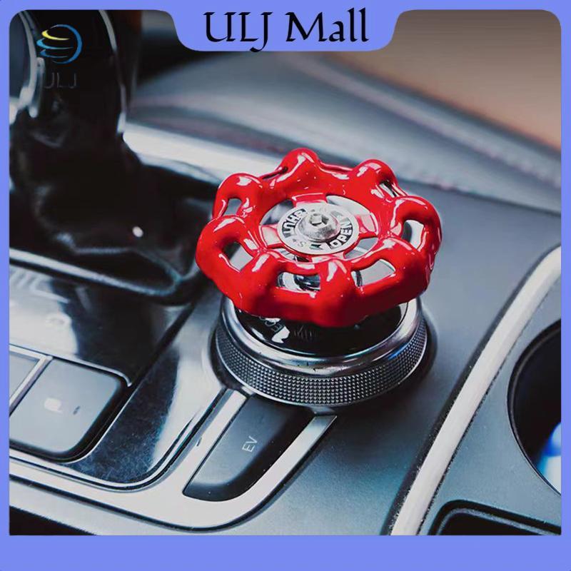 ULJ Xe Xoay Núm Trang Trí Van Kim Loại Handwheel Phụ Kiện Ô Tô Nội Thất Cho Núm Điều Khiển Bánh Răng Dịch Chuyển Núm Nút Stier.