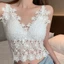 Áo lót ren NICOLOO, Áo ngực thêu hoa cổ chữ V, Áo ngực hở lưng màu trơn gợi cảm dành cho nữ