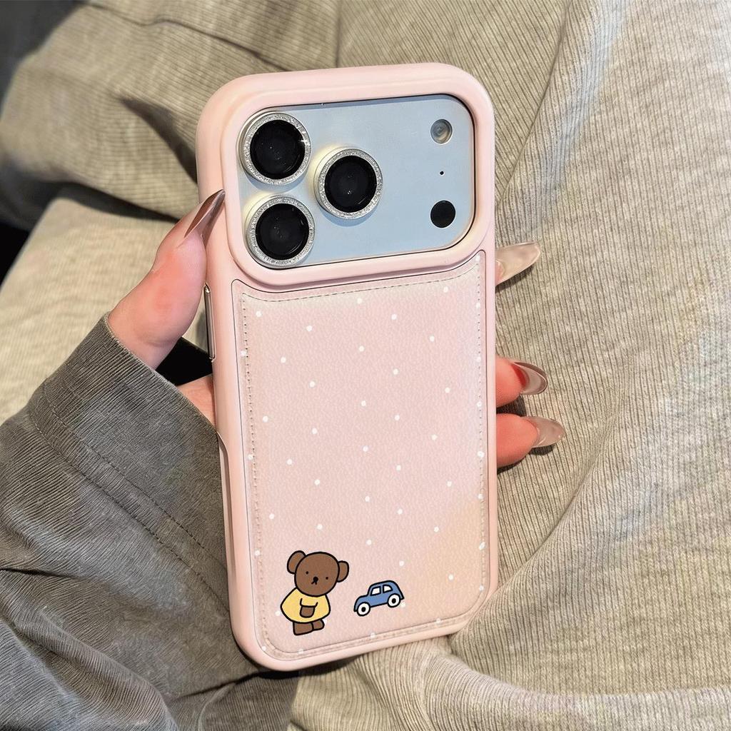 Thỏ mềm hàng ngày cho trường hợp iPhone 16promax iPhone 1plus 5 mới 14pro dễ thương 1312
