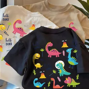 Áo Mùa Hè 100% Cotton, 3-12 Tuổi, Thoáng Mát, Dễ Phối