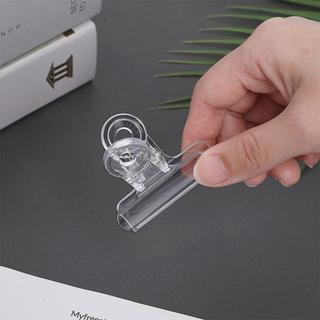 MEGOCE Dovetail Kẹp Acrylic Đồ dùng văn phòng trong suốt Thư mục ghi nhớ