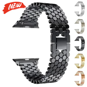 Dây đeo kim loại hợp kim cho Apple Watch Series11 / 10 46mm 42mm Ultra3 / 2 / 1 49mm 9 8 7 6 5 4 3 SE 45mm 40mm 41mm 44mm 38mm