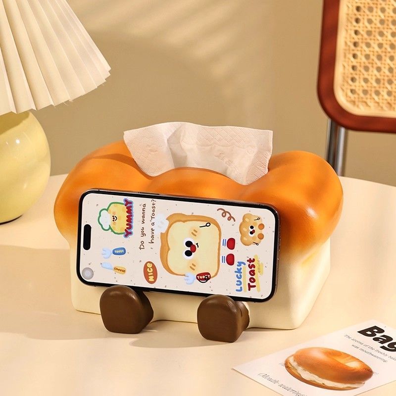 Bánh Mì Nướng Hộp Khăn Giấy Phòng Khách Hộp Khăn Ăn Sáng Tạo Giá Trị Cao Hộp Bảo Quản Gia Đình Đơn Giản