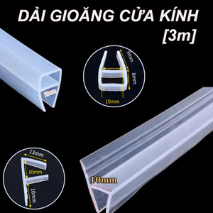 3 Met Ron Chuyên Dụng Dán Khung Cửa Kính,U/H 10mm Chuyên Dụng Dán Khung Cửa Kính