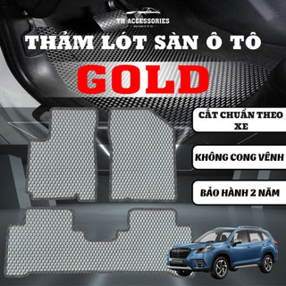 Thảm lót sàn ô tô Subaru Forester TH Accessories Full bộ có Cốp cao su cao cấp chống thấm chống trượt