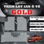 Thảm lót sàn ô tô Isuzu DMax TH Accessories cao su cao cấp cắt chuẩn theo xe không cong vênh (full bộ có cốp) — ảnh 2