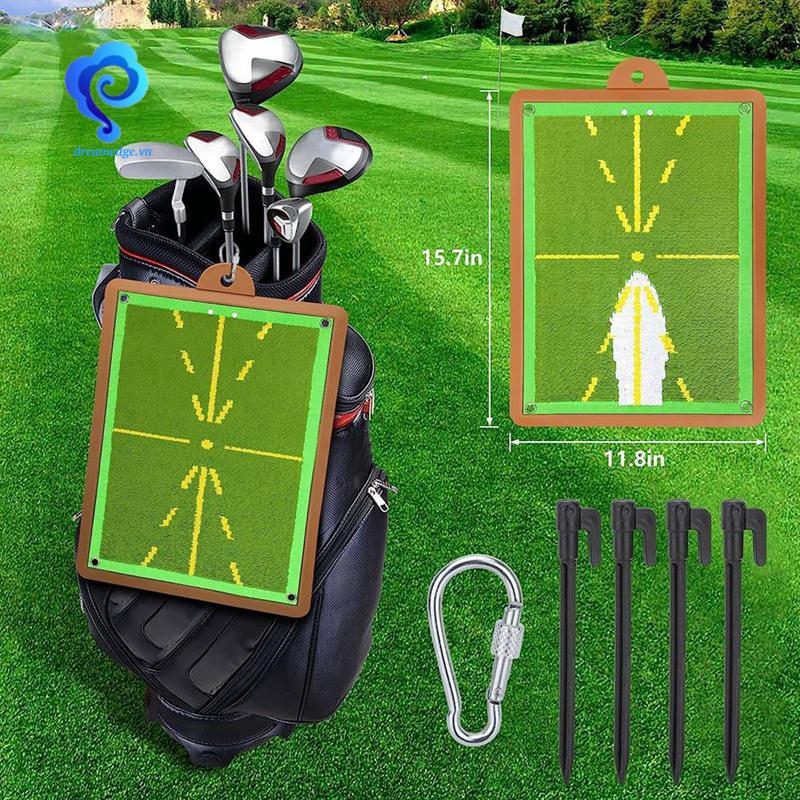 Thảm tập golf cao cấp, hỗ trợ huấn luyện chuyên nghiệp, sử dụng trong nhà hoặc ngoài trời