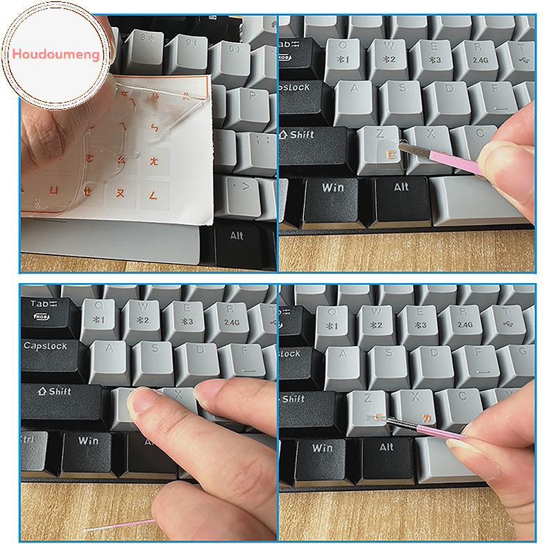Hodou [Tiếng Hàn] Bàn Phím Phim Rách Stier Để Bàn Laptop Chìa Khóa Phim Đơn Đa Năng Trong Suốt Khắc Stier VN