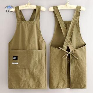 ELBBKG Nấu Ăn Nhà Bếp Tạp Dề Thoáng Khí Chống Mòn Người Lớn Eo Tạp Dề Chống Mọc Mềm Nhà Hàng Quần Áo Làm Việc Nhà Mới