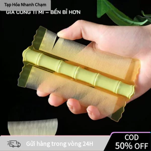 【COD】Lược trúc tự nhiên bền chắc, phù hợp cho mọi loại tóc, đặc biệt hỗ trợ làm sạch sâu và mát xa da đầu hàng ngày.