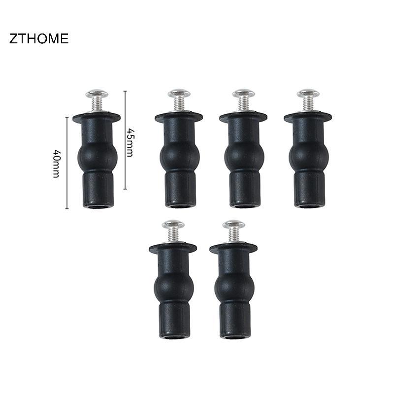 ZTHOME 2 Chiếc M5 Bồn Cầu Ốc Vít Nắp Nắp Cố Định Lỗ Mù Lắp Bộ Dụng Cụ Phòng Tắm Phụ Kiện Thay Thế Bồn Cầu Vít HOT