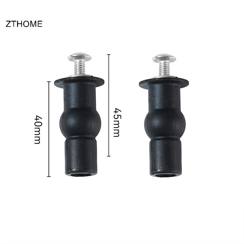 ZTHOME 2 Chiếc M5 Bồn Cầu Ốc Vít Nắp Nắp Cố Định Lỗ Mù Lắp Bộ Dụng Cụ Phòng Tắm Phụ Kiện Thay Thế Bồn Cầu Vít HOT