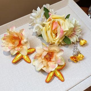 Kẹp Tóc Vải Cỏ Ngôi Sa Hoa, Thời Trang Dành Cho Nữ