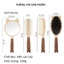 Set Lược 4 Món Cực Xinh - Bộ Gương Lược 4 Chiếc Siêu Dễ Thương,Tiện Lợi Lược Gỡ Rối,Chải Tóc