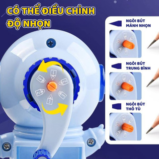 Gọt bút chì tự động phi hành gia siêu dễ thương, thiết kế an toàn hoàn hảo cho cả bé trai lẫn bé gái sử dụng hằng ngày