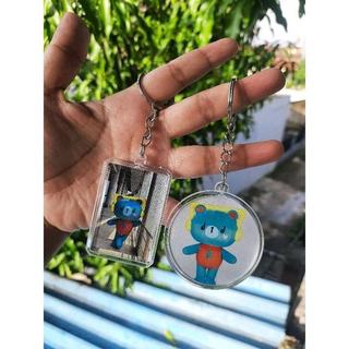 Gantungan Kunci Permpoon pondphuwin keychain - bulat