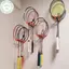 PUSKY Treo Tường Raet Giá Đỡ Tennis Raet Giá Đỡ Cầu Lông Raet Giá Đỡ Sóng Tường Móc Bảo Quản Giữ Nhiều Vợt Ra VN