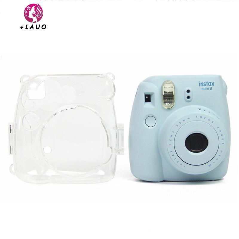 Springevenstar Fujifilm Instax Mini 8 / 8 + 9 Phim Máy Ảnh Tức Thì Trong Suốt Vỏ Cứng Túi Vỏ Springevenstar