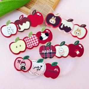 Set Charm Táo Đỏ Apple Friends Dễ Thương – Charm Táo Kawaii Cute