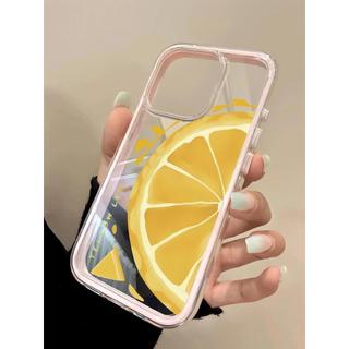 Màu cam tươi Slice cho 16 trường hợp iPhone 17Air 3 trong 1 Bezel 14 13 11Pro