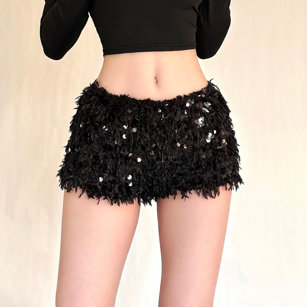 Cutenew Quần Gợi Cảm Phù Hợp Với Lưng Cổ Chữ V Dây Vest Hông V Xuất Hiện Cao Hơn Quần Ngắn Nữ Thời Trang Mùa Hè Hàn Quốc
