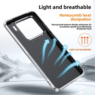 Ốp Lưng Cho Xiaomi 15 Pro 15 Ultra 14 Pro 14 Siêu Da Tản Nhiệt Với Ống Kính Kim Loại Bảo Vệ Phim Hỗ Trợ Vô Hình Vỏ Điện Thoại
