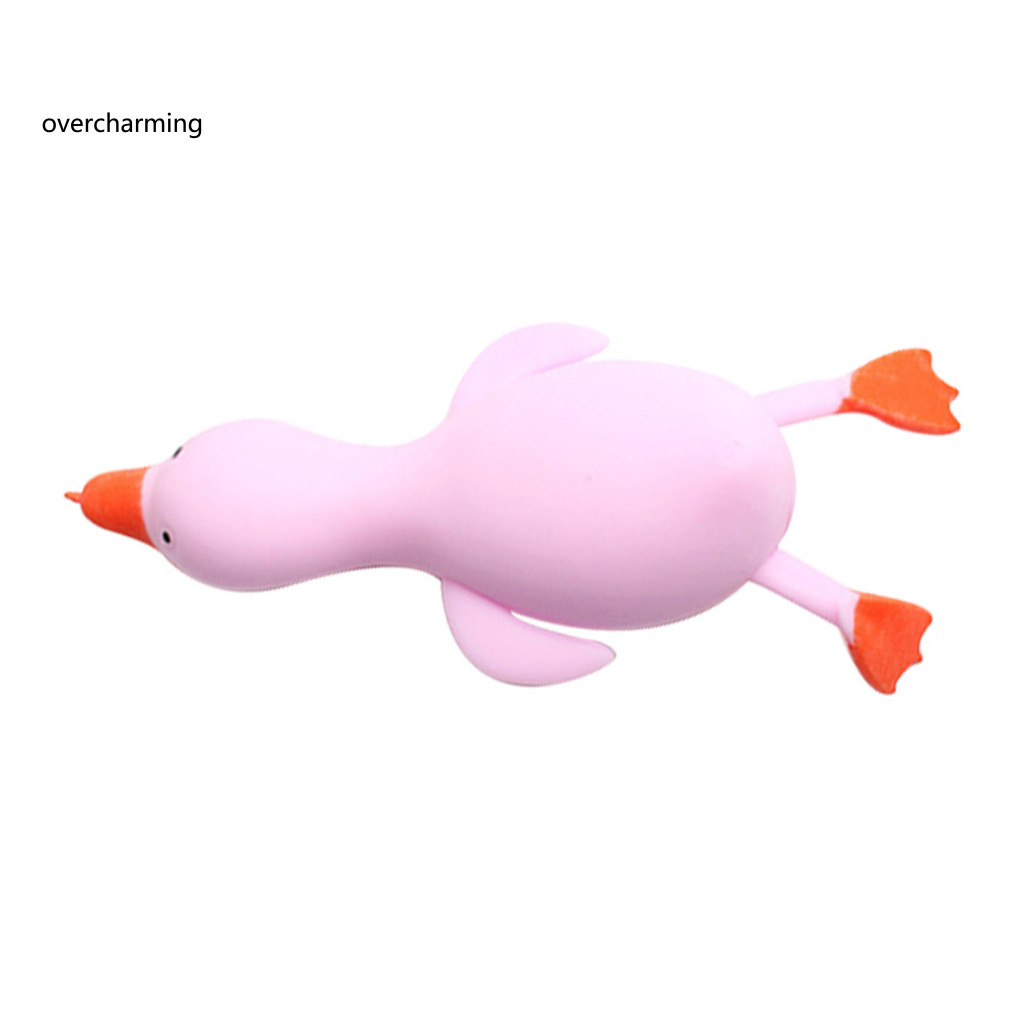 Đồ chơi bóp vịt nằm dễ thương 5 chiếc – bóng Fidget chậm, đồ chơi giải nén cho trẻ em và người lớn