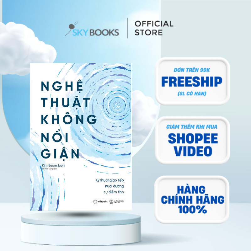 Sách - Nghệ Thuật Không Nổi Giận