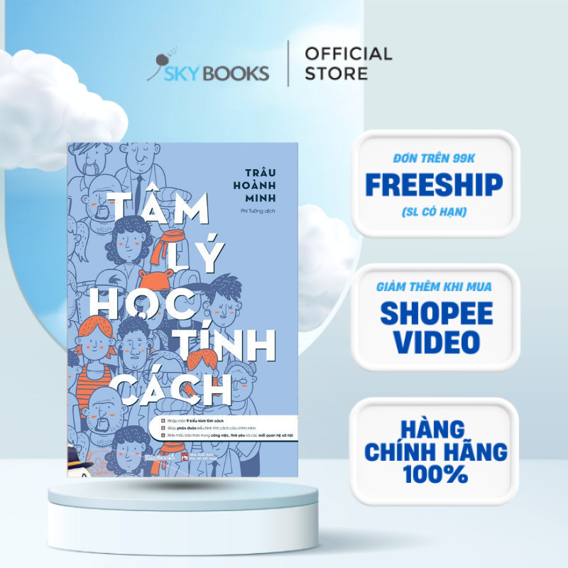 Bìa sách Tâm Lý Học Tính Cách (Tái Bản 2024)