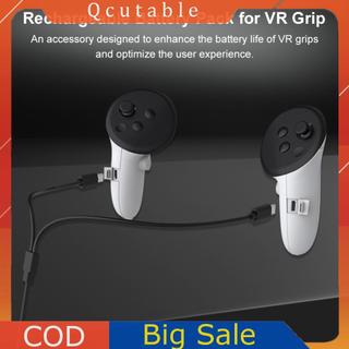 Bộ điều khiển VR Bộ pin Tay cầm sạc bên phải bên trái Phụ kiện cho Bộ điều khiển tai nghe Meta Quest 3S / 3 VR