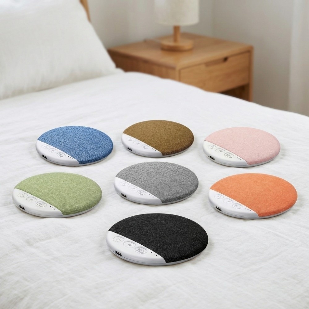 Loa Bluetooth SILKPULSE Under Pillow, Âm thanh siêu mỏng Bluetooth 5.4|Âm thanh nổi Mini HiFi độ trung thực cao Kết nối không dây Tiếng ồn trắng|Ngủ ngon hơn