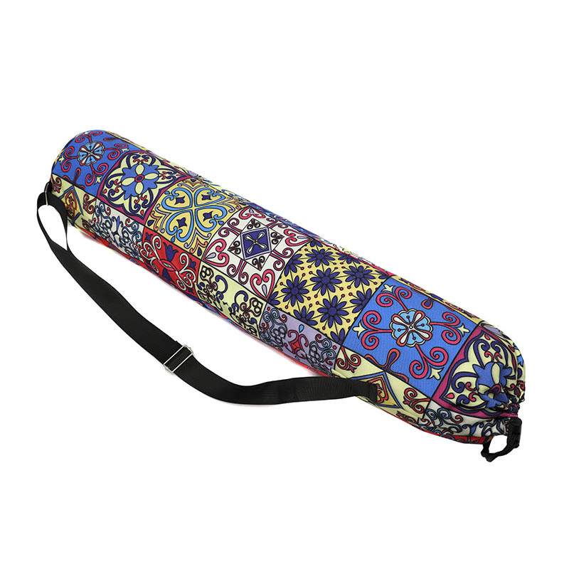 Túi đựng thảm tập Yoga có dây đeo vaiAdjustable, in hình đẹp, phù hợp cho việc tập luyện và thể thao