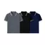 COMBO 3 ÁO 2026 ÁO POLO PHỐI BO VIỀN 02 VẢI THUN CÁ SẤU POLY