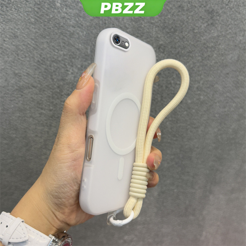 Ốp 2 Trong 1 Cho iphone 5s 5 6 6s 6 7 8 7P 8P 6SP plus Vỏ Điện Thoại Chống Sốc Thiết Kế Mới Thẩm Mỹ Vỏ Thạch Màu Kép Có Dây Buộc Từ Tính Không Dây GDBSWX01