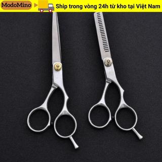 Kéo cắt tóc mỏng MODOMINO 6.0 inch thép không gỉ, salon/cửa hàng chất lượng cao