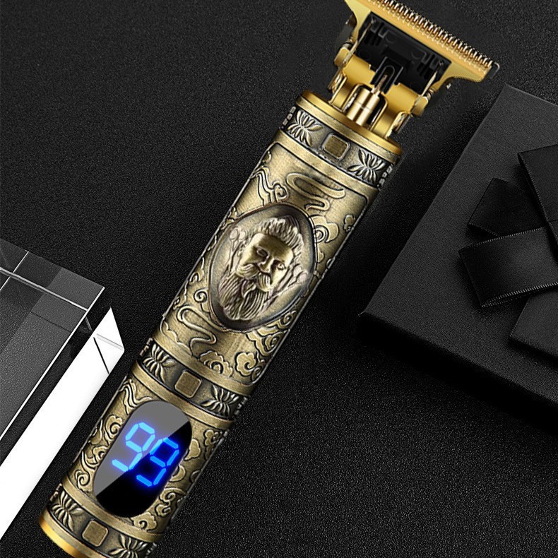 Qitiandi Bao Hộp Quà Tặng USB Sạc Trực Tiếp Kéo Cắt Tóc Kéo Khắc Kéo Điện 26.3.18