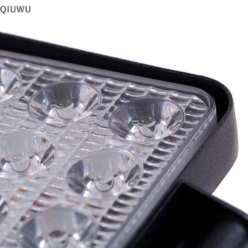 Đèn LED làm việc QIUWU 4 Inch 48W Tru OffRoad Máy kéo Spot Lights 12V 24V Vuông .