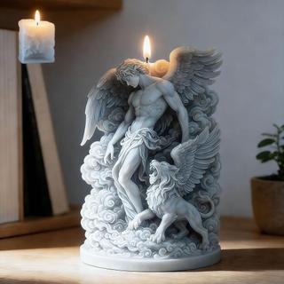 Linh Hoạt Tự Làm Thủ Công Khuôn Có Thể Tái Sử Dụng Angel Griffin Khuôn Silicon Chịu Nhiệt Không Độc Hại Cho Thủ Công Cửa Hàng Thủ Công Nhựa Hình Tạo Xà Phòng Làm