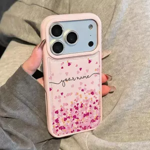 Bìa Bướm Trắng Hoa Hồng Dành Cho Ốp Lưng Điện Thoại Iphone 16 17 Air 14 13 11 Pro