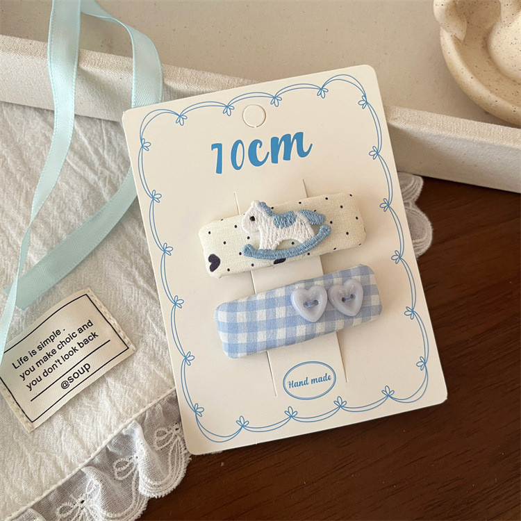 Hoạt Hình Gấu Nơ Kẹp Tóc Bé Gái Nổ Kẹp