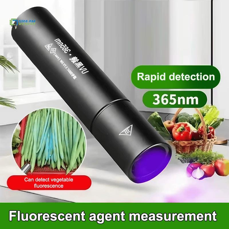 Đèn Dream Weaver dùng tia cực tím để kiểm tra rau củ và chất huỳnh quang