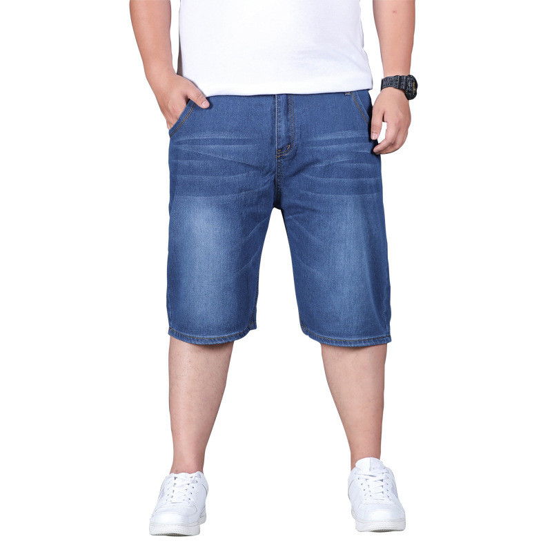 Quần Jean Ống Thẳng Dáng Rộng Nhẹ Cho Nam Mùa Hè, Hợp Thời Trang