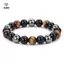 Vòng tay hạt đá Hematite nam châm - Trang sức thời trang