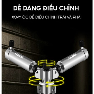 Chân cắm đất cao cấp RICE FISHING Xoay 360 độ gác cần câu đài SIÊU KHỎE LK-5
